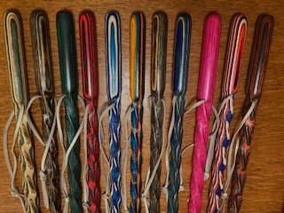 View of Youth Hiking Sticks top